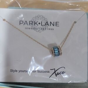 Park Lane Blue and Silver Necklace